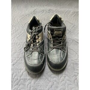 Storm Taren Sliderite Men's Bowling Shoes Black/Gold SZ 9.5M Pre-Owned Sports